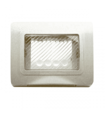 PLACCA IP55 RAL9010 MEMBRANA S44 3M